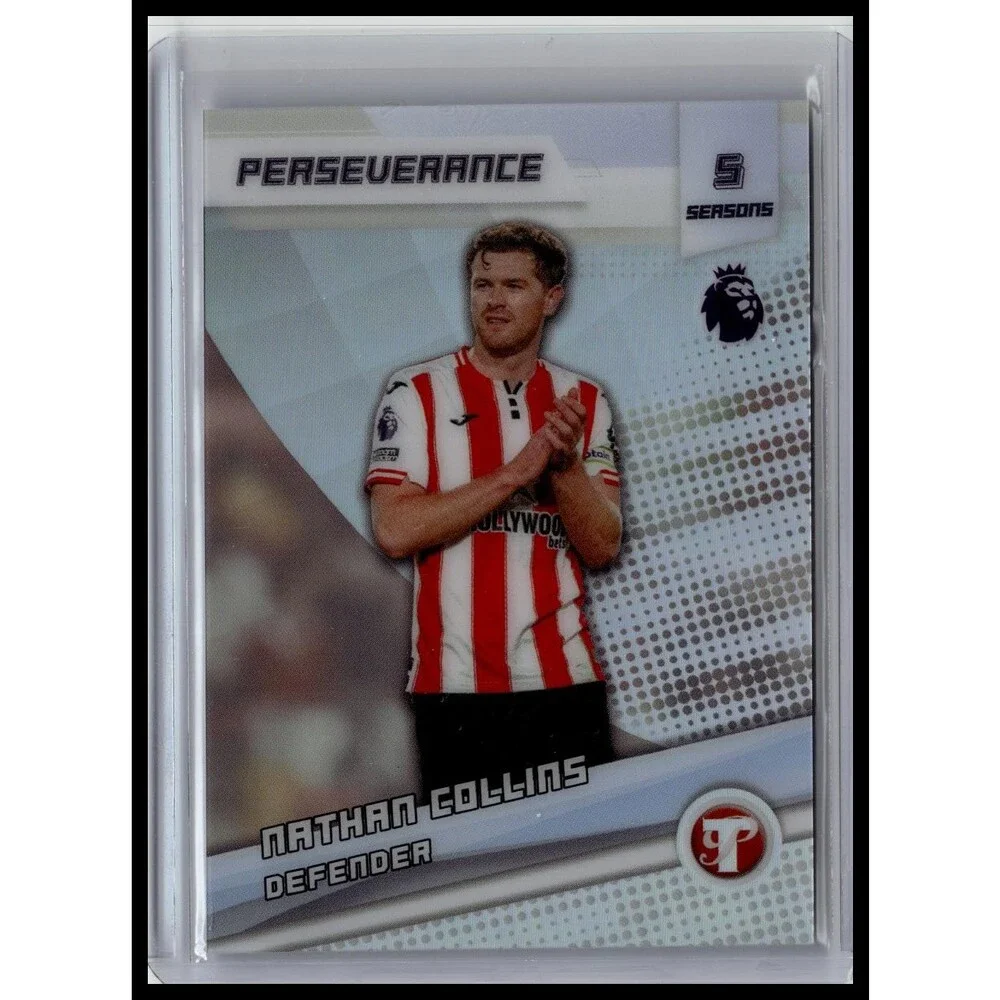 2025-26 Topps Pristine Nathan Collins Perseverance Brentford